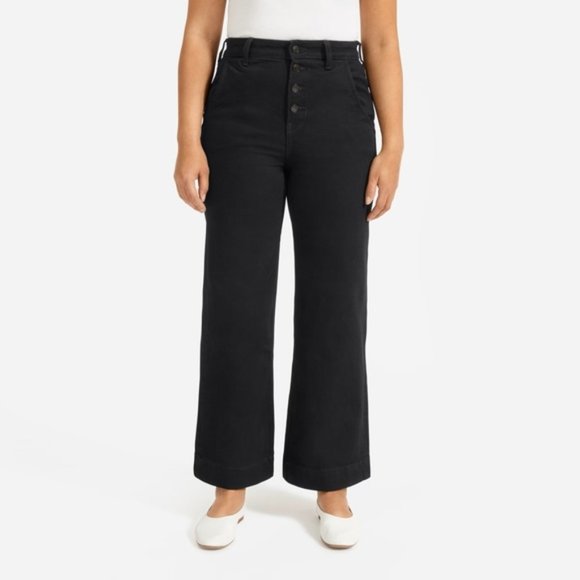 Everlane Denim - EUC Everlane Wide Leg Jeans - Button Fly - Size 25